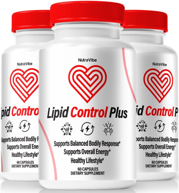 Lipid Control Plus suplemento natural 180 cápsulas