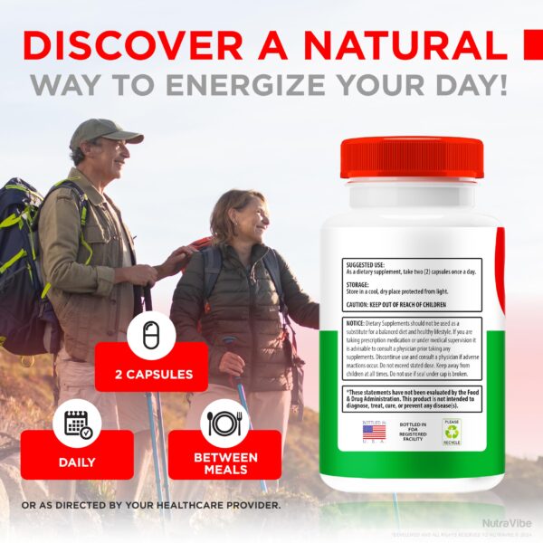 Suplemento NutraVibe Procard Max para circulación y energía diaria