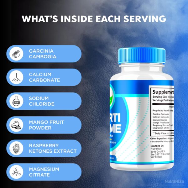 Forti Prime suplemento detox y control peso natural