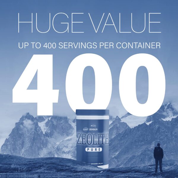 Zeolite Pure suplemento detox natural para adultos