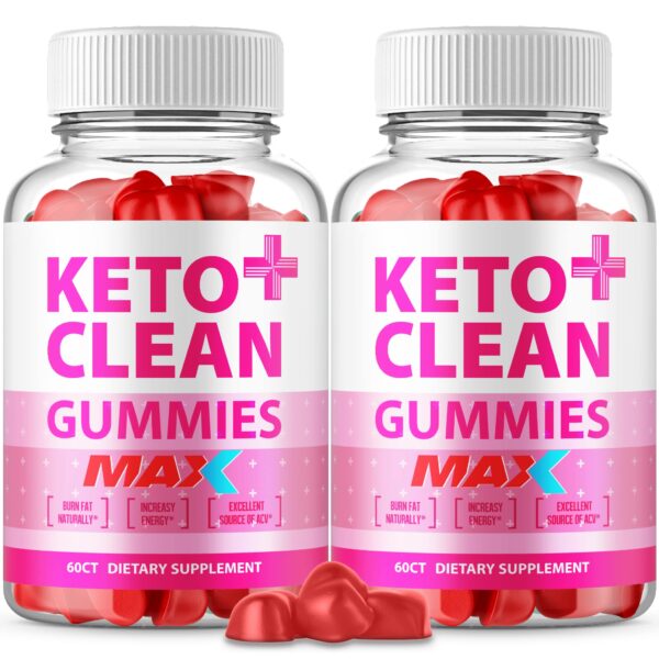 Gomitas keto clean plus con vinagre de sidra y vitamina b12