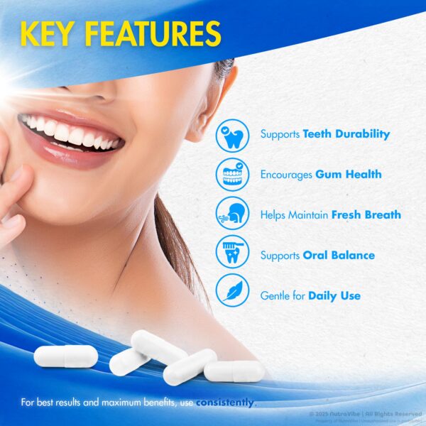 Cápsulas Denta Guard para soporte de bruxismo y encías