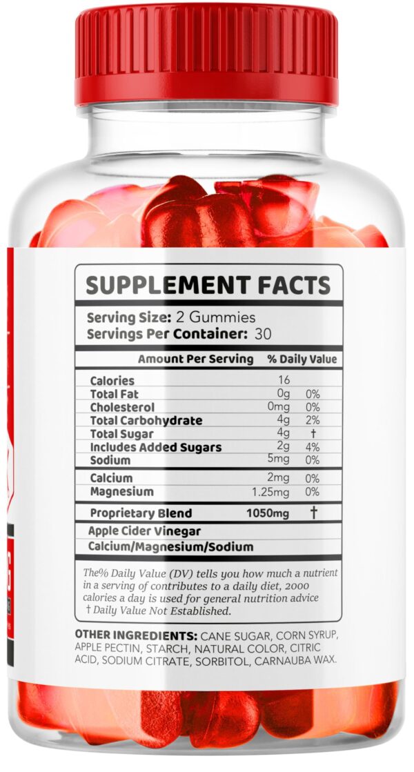 Gomitas Trim Tummy Keto ACV para perdida peso