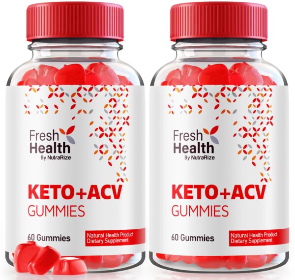 Fresh Health Keto ACV gomitas vinagre manzana 120 unidades