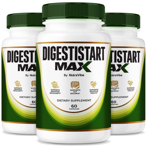 Digestistart Max frasco y etiqueta