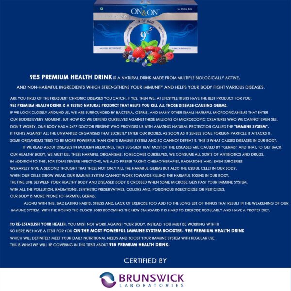 Concentrado antioxidante ON & ON fórmula natural 13 bayas