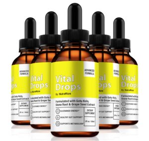 Vital Drops pack 5 gotas líquidas naturales bienestar energía