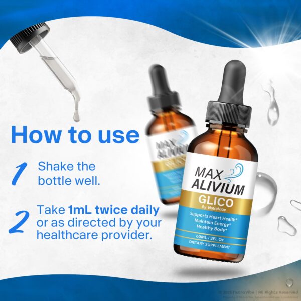 Gotero de gotas Max AliviumGlico fácil para dosificación diaria