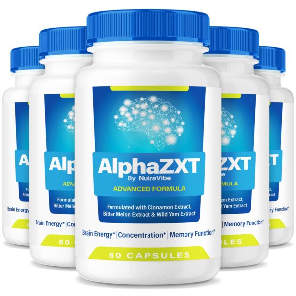 Paquete de cápsulas Alpha ZXT para memoria y enfoque