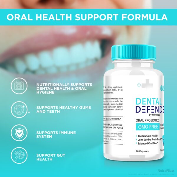 Version 1.0.0 Dental Defender cápsulas 300 unidades cuidado oral
