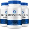 Frasco de cápsulas Biosulin apoyo balance energético