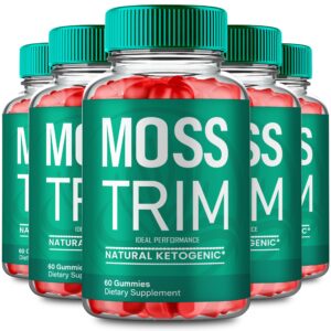 Gomitas Keto ACV Moss Trim 1000MG con vitamina B12 y granada