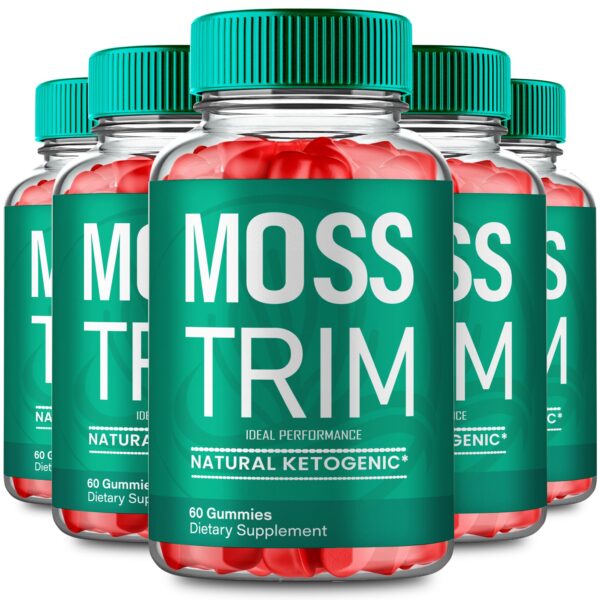 Gomitas Keto ACV Moss Trim 1000MG con vitamina B12 y granada