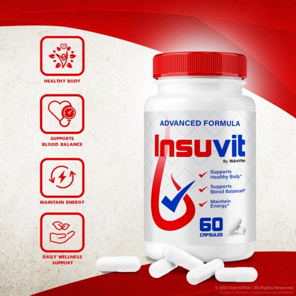 Version 1.0.0 Cápsulas fáciles de tragar Insuvit presentación x180