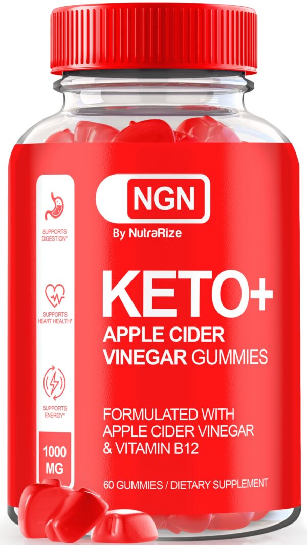 Paquete de gomitas NutraRize NGN Keto para pérdida de peso