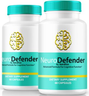 Paquete de Neuro Defender 120 cápsulas suplemento cognitivo