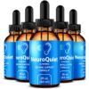 Paquete 5 NeuroQuiet gotas fórmula apoyo auditivo y cognitivo
