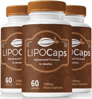 Paquete de Lipocaps fórmula keto avanzada natural 3 pack