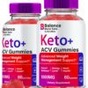 Gomitas Balance Blend Keto ACV paquete doble 120 unidades