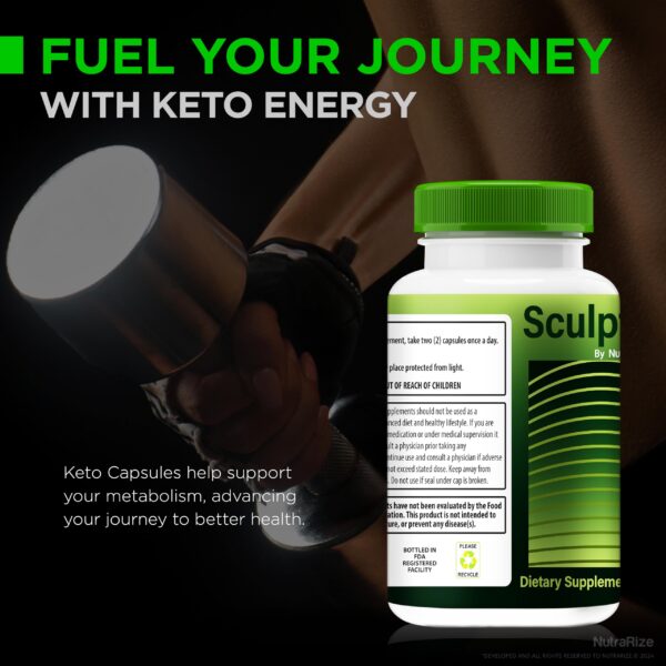 Cápsulas naturales SculptMaxx soporte viaje fitness