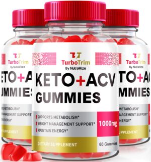 Gomas TurboTrim Keto ACV para pérdida de peso