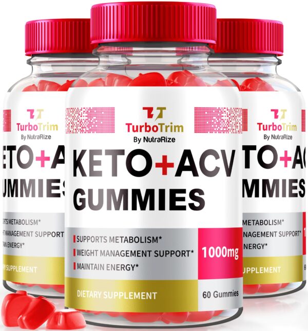 Gomas TurboTrim Keto ACV para pérdida de peso