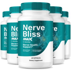 Paquete Nerve Bliss Max fórmulas cápsulas bienestar