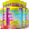 Paquete de 5 gomitas Baja Slim Keto para pérdida de peso