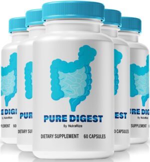 Cápsulas Pure Digest suplemento natural para salud digestiva