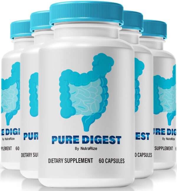 Cápsulas Pure Digest suplemento natural para salud digestiva
