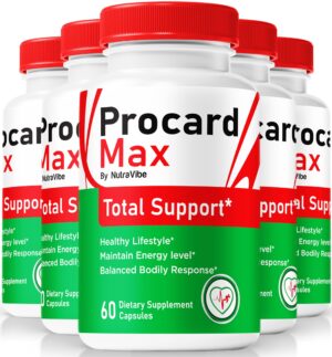 NutraVibe Procard Max suplemento natural circulación energía