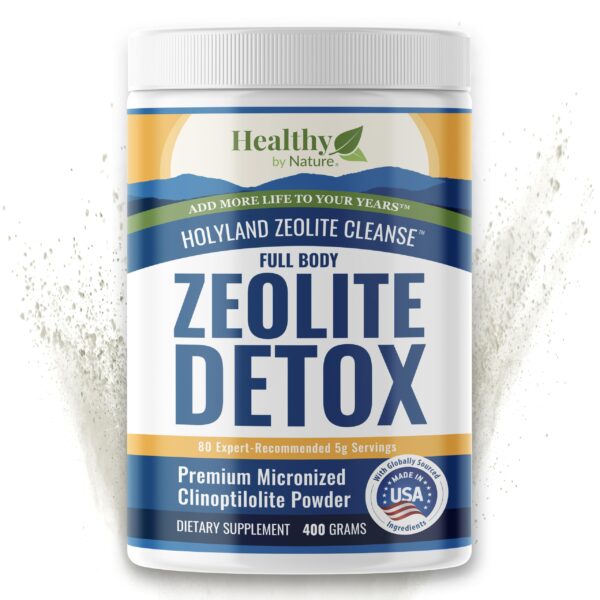 HolyLand Zeolite Cleanse polvo detox natural 400 gramos