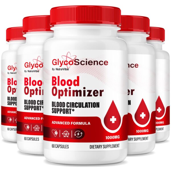 Paquete de 5 GlycoScience cápsulas para circulación saludable