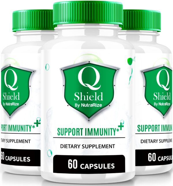 Cápsulas Q Shield suplemento natural salud bienestar