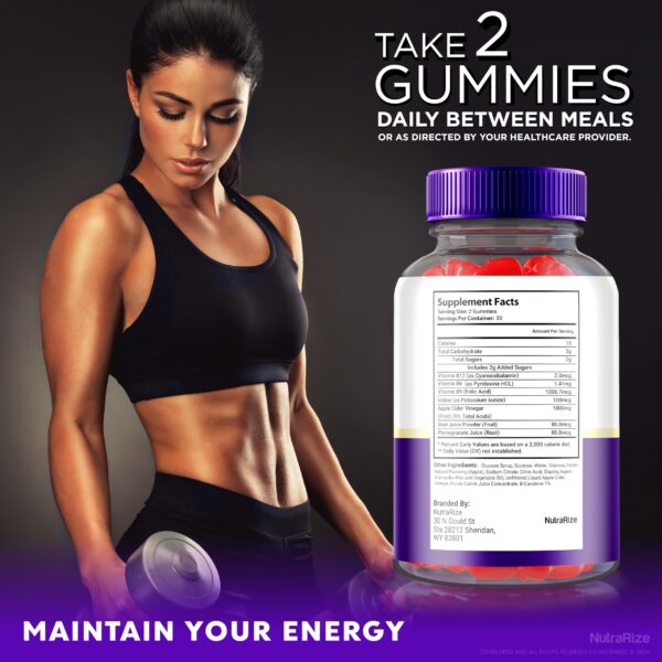 Gomitas FitCraze Keto acv suplemento natural vitaminas