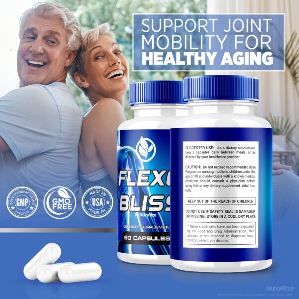 Flexo Bliss suplemento para movilidad y articulaciones NutraRize