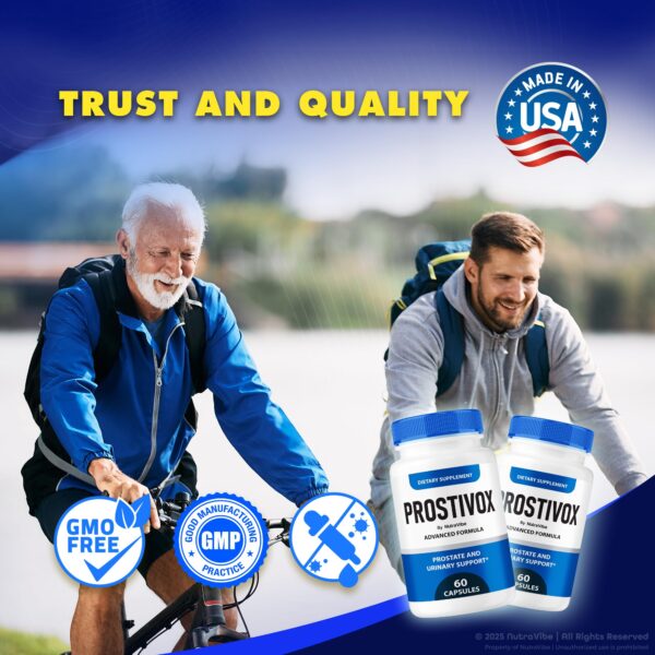 Cápsulas Prostivox para salud prostática diaria