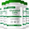 Paquete de 5 Cápsulas Gluconull apoyo niveles glucosa energía