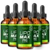 Paquete de 5 botellas de Lipo Max Pro gotas líquidas