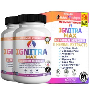Ignitrix Max frasco de cápsulas