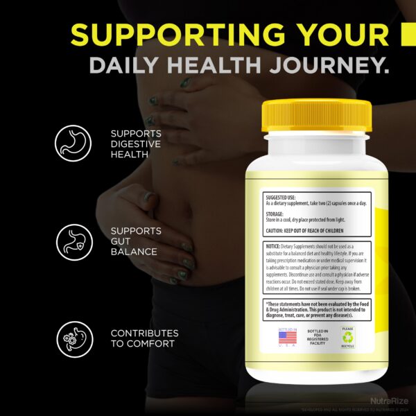 Paquete cápsulas VivoGut saludable digestión 3 unidades