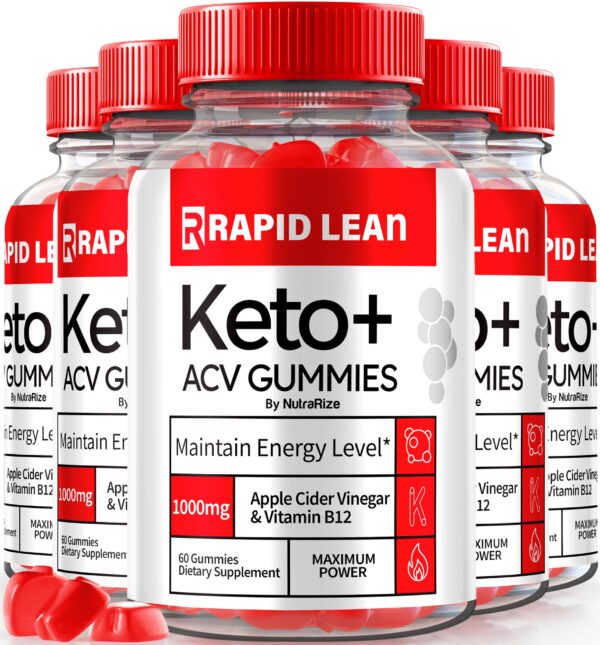 Version 1.0.0 Gomitas Rapid Lean Keto ACV suplemento para pérdida de peso