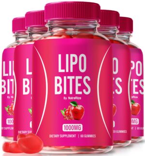 NutraRize Lipo Bites gomitas keto vinagre sidra manzana paquete