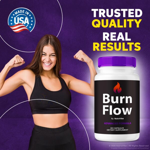 Cápsulas para apoyo energético BurnFlow