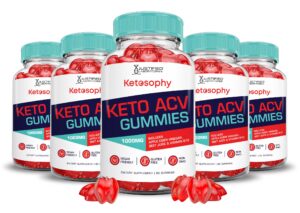 Ketosophy keto acv gomitas fórmula avanzada sabor delicioso