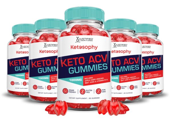 Ketosophy keto acv gomitas fórmula avanzada sabor delicioso