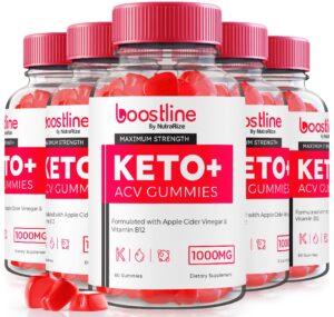 Gomitas Boostline Keto ACV paquete 5 frascos