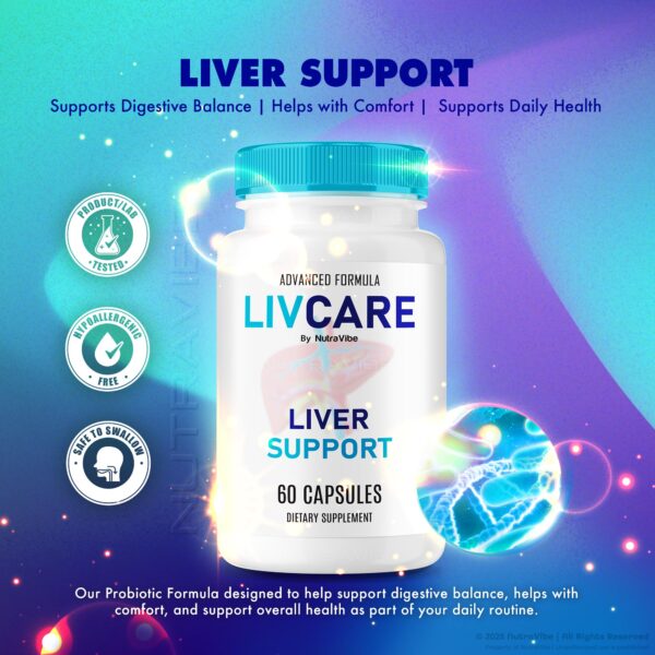 LivCare etiqueta secundaria