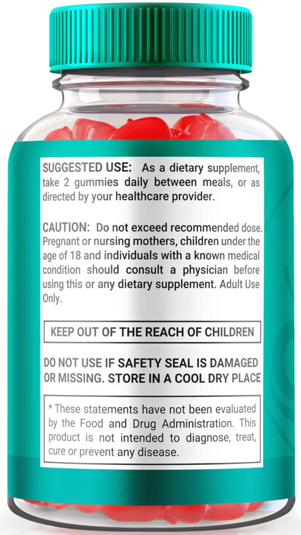 Detalle gomitas Moss Trim keto acv textura