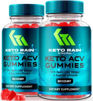 NutraRize Keto Rain ACV gomitas suplemento natural keto 120 unidades